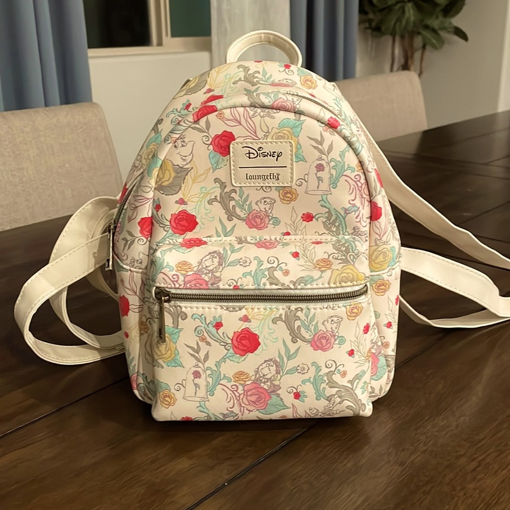 Beauty and the beast lounge fly mini backpack